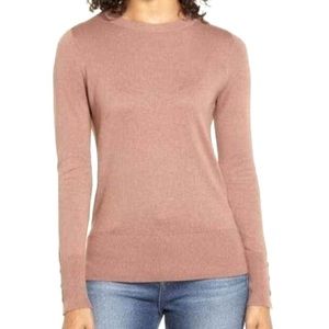 Nordstrom Halogen Crew Neck Sweater Sz S